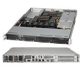 1U, 4x 3.5" Hot-swap drive