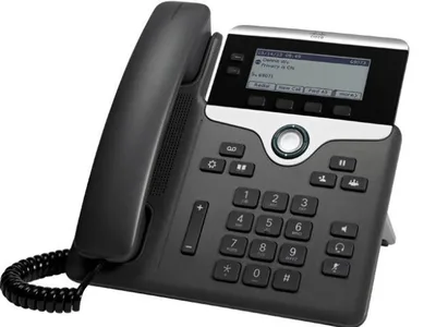 7811 Ip Phone Black, Silver 1