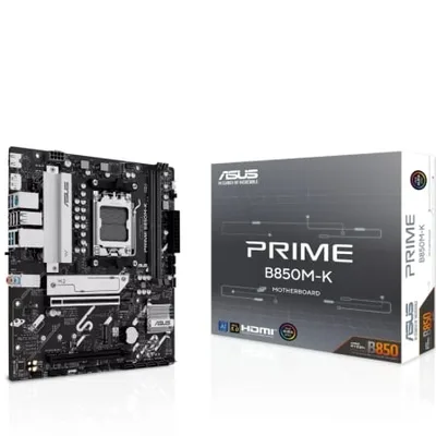 Placa Base Asus Prime B850M-K Socket AM5/ DDR5/ PCIe 5.0/ Micro ATX