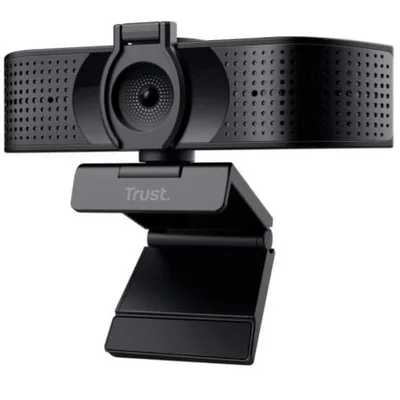 Webcam Trust Teza 24280/ Enfoque Automático/ 3840 x 2160 4K