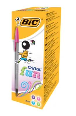 BIC Cristal Fun Violeta Bolígrafo 20 pieza(s)