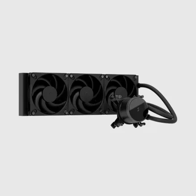 Fractal Design Radius 360 Black Procesador Sistema de refrigeración líquida todo en uno 12 cm Negro 1 pieza(s)