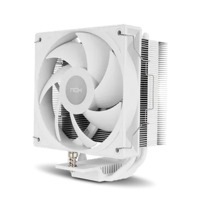 NOX Hummer NXHUMMERR400WH sistema de refrigeración para ordenador Procesador Ventilador 12 cm Blanco