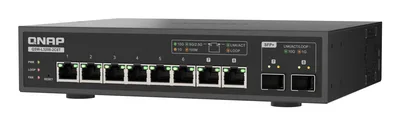 QNAP QSW-L3208-2C6T switch Gestionado L2 10G Ethernet (100/1000/10000) Escritorio Negro
