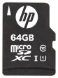 Tarjeta memoria micro secure digital sd hp 64gb class 10 u1