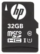 Tarjeta memoria micro secure digital sd hp 32gb class 10 u1
