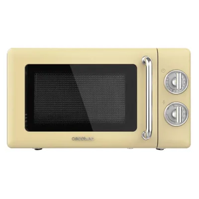 Microondas cecotec proclean 3110 retro yellow 20l 700w