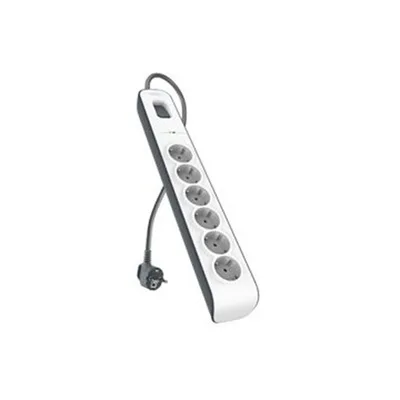 Regleta alimentacion belkin bsv603vf2m - v2 de proteccion contra sobretensiones 6 tomas boton apagado