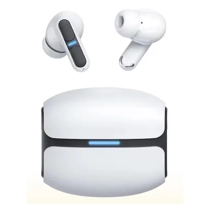 Auriculares leotec tws gaming nebula fit inalambrico blanco
