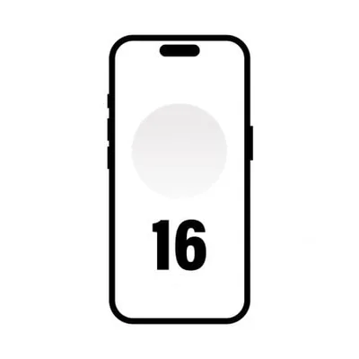 Smartphone Apple iPhone 16 128GB/ 6.1"/ 5G/ Blanco
