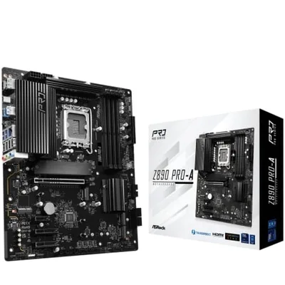 Placa Base Asrock Z890 PRO-A/ DDR5/ PCIe 5.0/ Socket 1851