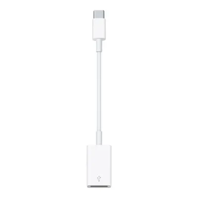 Cable usb tipo c a usb tipo a apple macho - hembra -  blanco