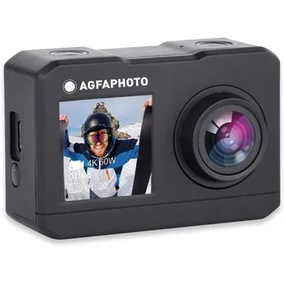 Cámara Digital Deportiva AgfaPhoto AC7000 4K/ 16MP/ Ángulo de visión 120º/ Gris