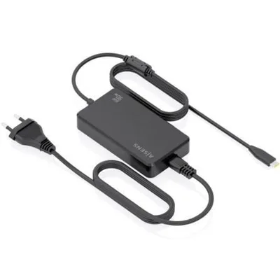 Cargador de Portátil GaN Aisens ASCH-1PD90D069-BK/ 1xUSB Tipo-C/ 90W/ Automático/ Voltaje 5-20V