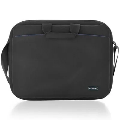 Maletín Aisens ASBG-BC024-BK para Portátiles hasta 15.6"/ Negro