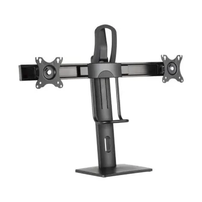 Soporte de Sobremesa con Contrapeso para 2 Monitores Aisens DT27TSR-065/ Giratorio/ Inclinable/ hasta 6kg