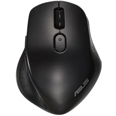 Ratón Inalámbrico Asus MW203 Silencioso/ Hasta 2400 DPI/ Negro