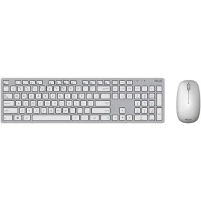 Teclado y Ratón Inalámbricos Asus W5000 Wireless/ Blanco