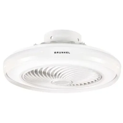 Ventilador de Techo Grunkel SKYWIND-20B/ 7W/ 5 Aspas 50cm/ 6 Velocidades