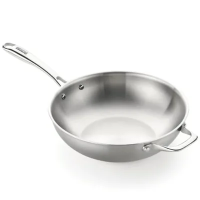 Sartén Monix Wok Planet Inox M212028/ Ø28cm/ Aluminio fundido/ Apta para Inducción