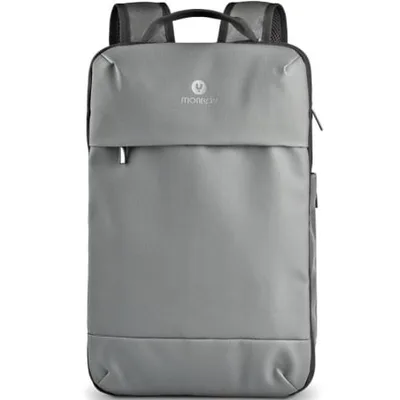 Mochila Expansible NGS Monray Sacks Horizon para Portátiles hasta 14"/ Impermeable/ Gris