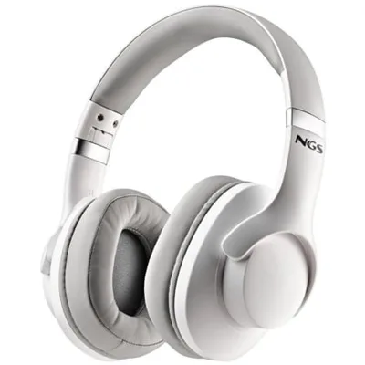 Auriculares Inalámbricos NGS Artica Storm/ con Micrófono/ Bluetooth/ Blancos