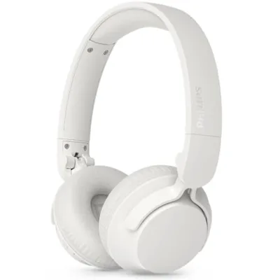 Auriculares Inalámbricos Philips TAH4500WT/ con Micrófono/ Bluetooth/ Blancos