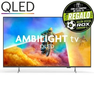 Televisor Philips QLED 55PQS8501 55"/ Ultra HD 4K/ Ambilight/ Smart TV/ WiFi
