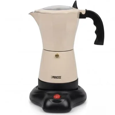 Cafetera Italiana Eléctrica Princess 249431/ 480W/ 6 Tazas