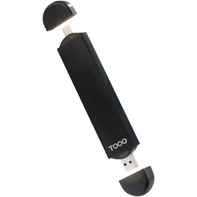 Caja Externa para Disco SSD M.2 NVMe TooQ TQE-2240B/ USB 3.0/ USB Tipo-C 3.2 Gen2