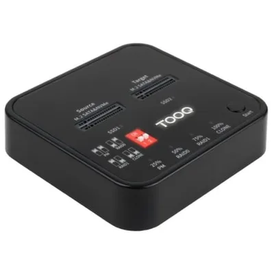 Docking Station para SSD M2 SATA/NVMe TooQ TQDS-201B