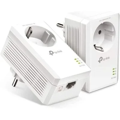 Adaptador Powerline TP-Link TL-PA7017P KIT AV1000 1000Mbps/ Alcance 300m/ Pack de 2