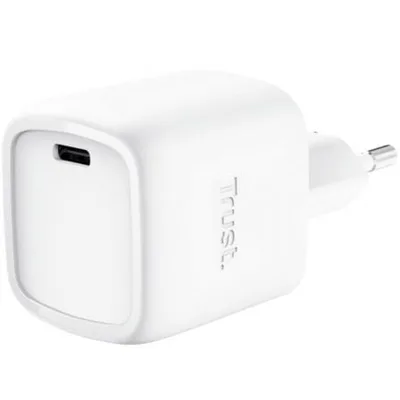 Cargador de Pared GaN Trust Maxo 30W/ 1xUSB Tipo-C/ 30W