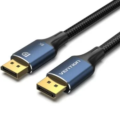 Cable DisplayPort 1.4 8K Vention HCELG/ DisplayPort Macho - DisplayPort Macho/ 1.5m/ Azul