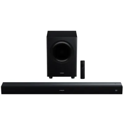 Barra de Sonido con Bluetooth Xiaomi Soundbar Pro 2.1ch/ 300W/ 2.1/ Negra