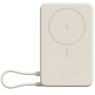 Powerbank 10000mAh Xiaomi Magnetic Power Bank 10000/ Wireless/ Beige
