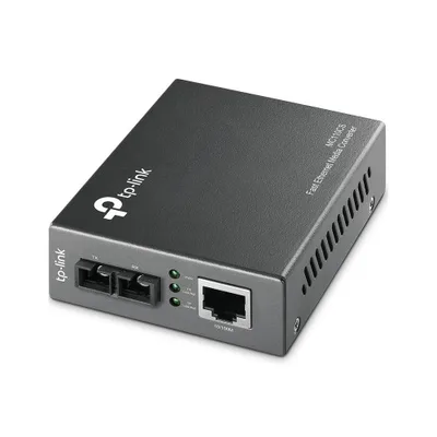 TP-Link Omada MC110CS convertidor de medio 100 Mbit/s 1310 nm Monomodo Negro