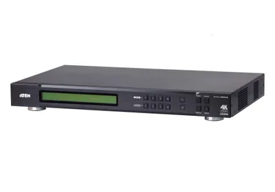 Matriz de conmutación HDMI True 4K 4 x 4 - Matriz de conmutación AV - 18 Gbit/s - 600 MHz - 4096 x 2160 Pixeles - Negro - Metal