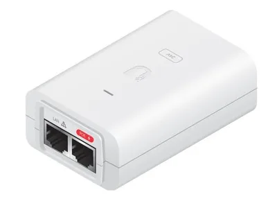 Ubiquiti Networks POE-24-30W-G-WH adaptador e inyector de PoE Gigabit Ethernet 24 V