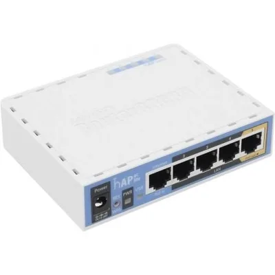 Mikrotik HAP ac lite 500 Mbit/s Blanco Energía sobre Ethernet (PoE)