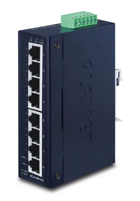 PLANET IGS-801M switch Gestionado L2/L4 Gigabit Ethernet (10/100/1000) 1U Azul
