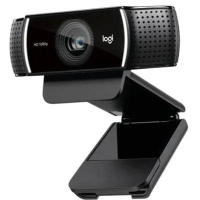Logitech C922 Pro Stream cámara web 1920 x 1080 Pixeles USB Negro