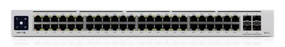 Ubiquiti USW-Pro-48-POE Networks UniFi Pro 48-Port PoE Gestionado L2/L3 Gigabit Ethernet (10/100/1000) Energía sobre Ethernet (PoE) 1U Plata