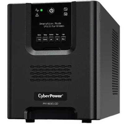 CyberPower PR1500ELCD sistema de alimentación ininterrumpida (UPS) 1,5 kVA 1350 W 8 salidas AC