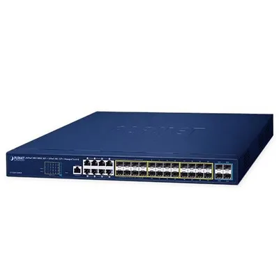 PLANET GS-5220-16S8CR switch Gestionado L2+ Gigabit Ethernet (10/100/1000) 1U Azul