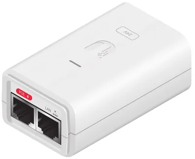 Ubiquiti POE-24-7W-G-WH Adaptador de Ethernet Gigabit Power over Ethernet Blanco