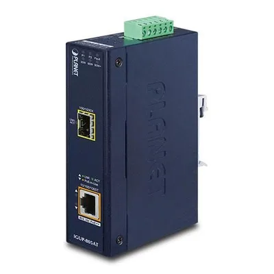 PLANET IGUP-805AT convertidor de medio 1000 Mbit/s Azul