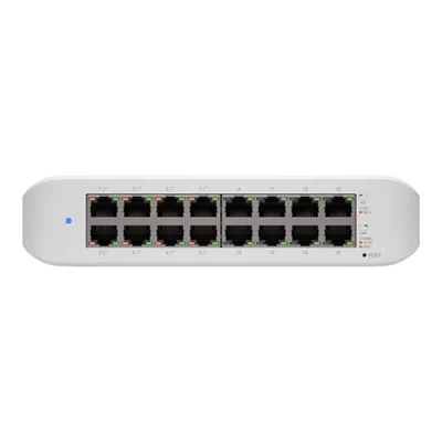Ubiquiti USW-LITE-16-POE Networks UniFi Switch Lite 16 PoE L2 Gigabit Ethernet (10/100/1000) Energía sobre Ethernet (PoE) Blanco