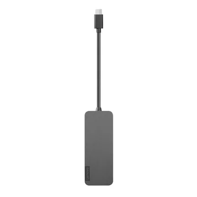 Lenovo 4X90X21427 hub de interfaz USB 3.2 Gen 2 (3.1 Gen 2) Type-C 20000 Mbit/s Gris