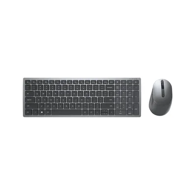 DELL KM7120W teclado RF Wireless + Bluetooth QWERTY Internacional de EE.UU. Gris, Titanio (580-AIWM) (580-AIWM)